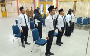 Pelantikan PPPK. Foto: Rizki Ramadhani.