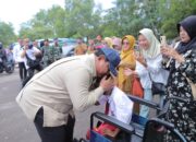 Datang Ke Babel, Prabowo Sempatkan Bertemu dengan Siswa SLB