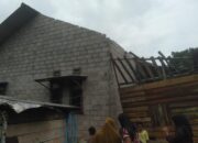 Belasan Rumah di Bangka Barat Rusak Diterjang Puting Beliung