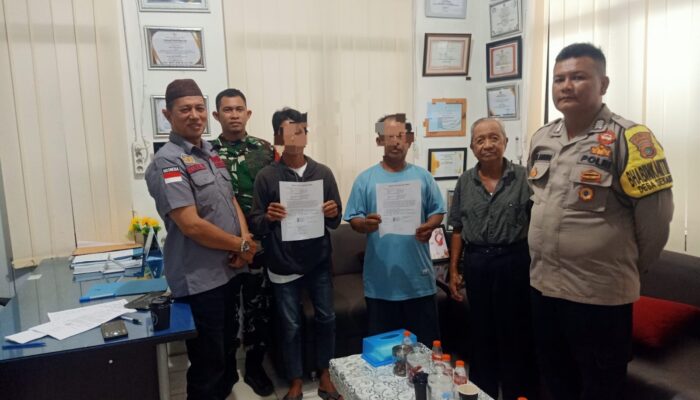 Ikuti Arahan Kapolres, Bhabinkamtibmas Bantu Mediasi Persoalan Warga Sekarbiru