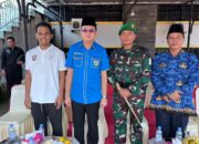 Bupati Markus bersama Dandim 0431, Kadispora dan Peraih Emas Cabor Tinju Porprov 2023. Foto: Rizki Ramadhani.