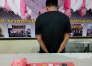 Tersangka diamankan. Foto: Ist.