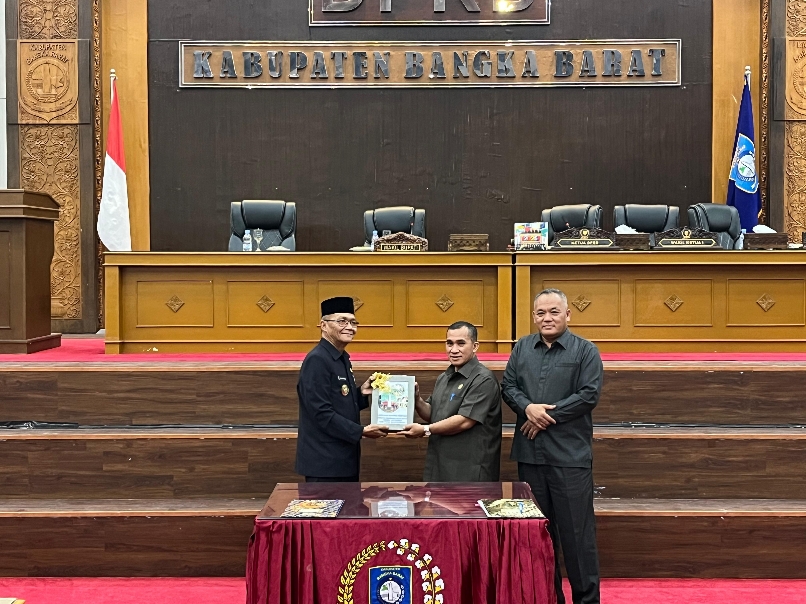 Rapat paripurna RPJMD 2025-2029. Foto: Rizki Ramadhani.