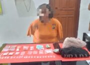 Wanita di Mentok Dibekuk Tim Hantu Gegara Sabu. Foto: Ist