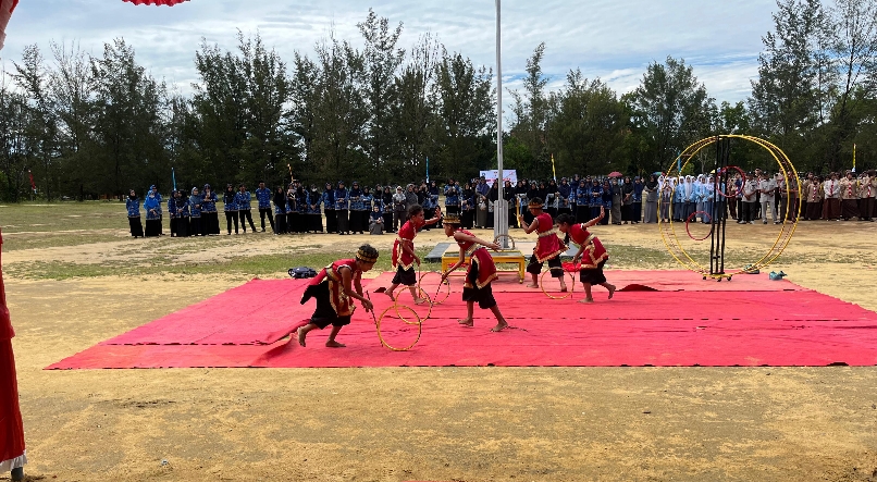 Penampilan SDN 1 Simpang Teritip. Foto: Icha Riady.