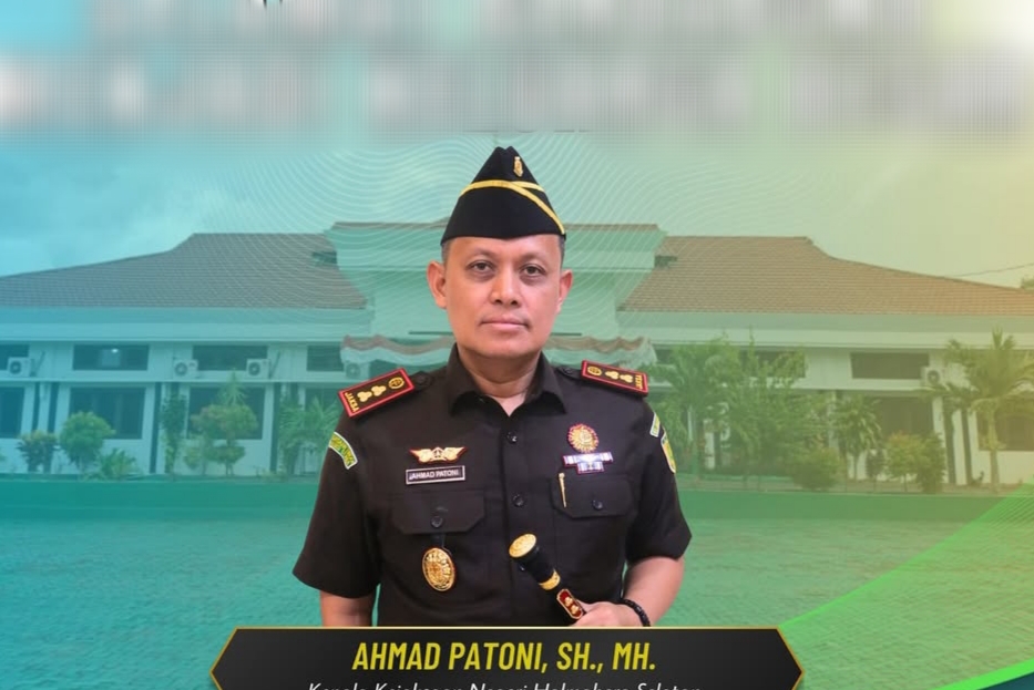 Ahmad Patoni. Foto: Ist/Instagram Kejari Halmahera Selatan
