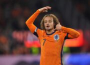 Selebrasi pemain Timnas Belanda Xavi Simons. Foto: Ist/OnsOranje