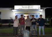 Tersangka diamankan Polsek Kelapa. Foto: Ist.