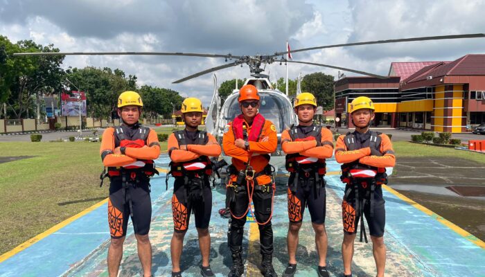 Basarnas Adakan Simulasi Penyelamatan Laut Berstandar Modern di Babel