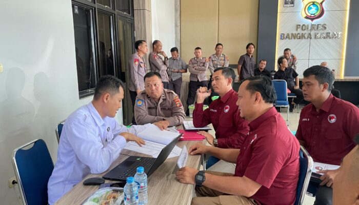 Iwwasda Polda Babel Audit Kinerja Tahap II Polres Babar