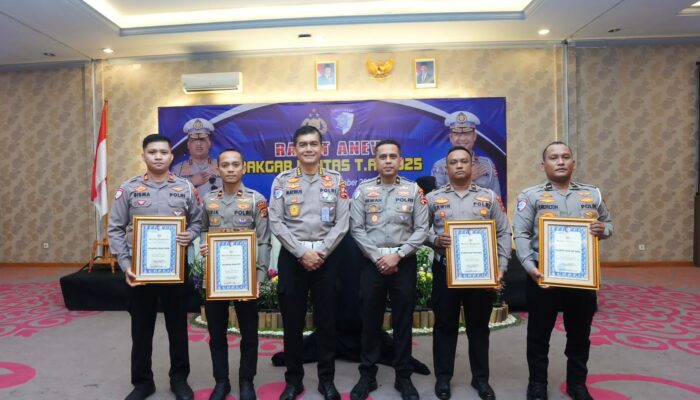 Ditlantas Polda Babel Terima Penghargaan dari Korlantas Polri Terkait Penegakan Hukum