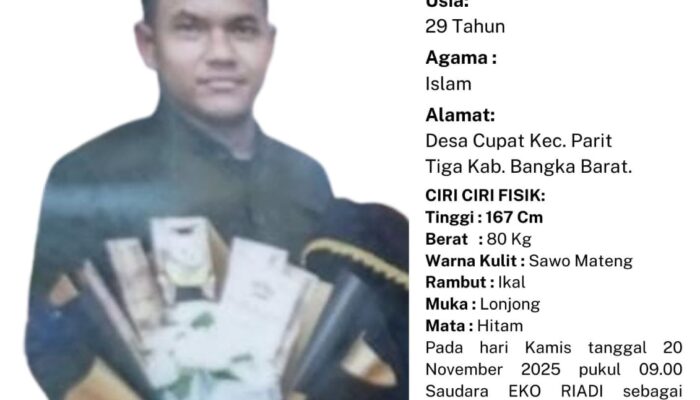 Pria di Babar Dikabarkan Hilang, Masyarakat Bisa Lapor Via Layanan 110