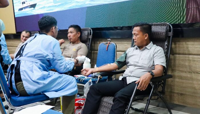 Satpolairud Bangka Barat Gelar Donor Darah Sambut HUT ke-75, Wujud Nyata Kepedulian Sosial