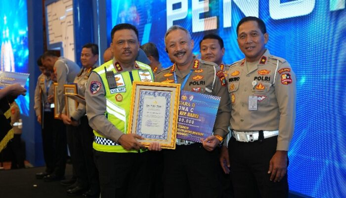 Ditlantas Polda Babel Terima Penghargaan Dari Korlantas Polri