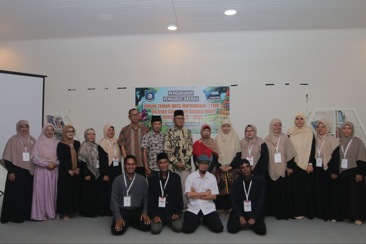 Pelantikan forum TMB Bangka Barat. Foto: Lalanamon