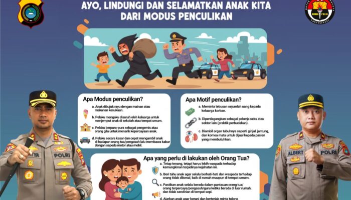 Kapolres Babar Minta Masyarakat Waspada dan Pahami Modus Penculikan