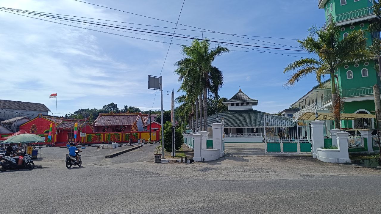 Masjid Jami Mentok. Foto: Rizki Ramadhani.