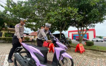 Sasaran Operasi Zebra Menumbing. Foto: Humas