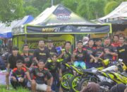 WED Racing Team merayakan kemenangan. Foto: Rizki Ramadhani.