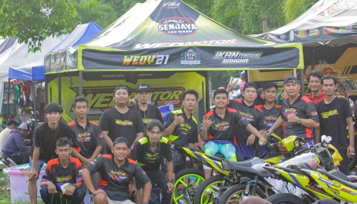 RZE07 X WED Motor Alfonzo Kadur Tampil Cemerlang, Amankan Podium di Babel Championship Series 2025