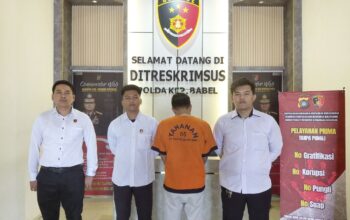 PAT diringkus Polda Babel. Foto: Humas.
