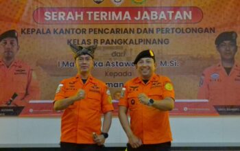 Sertijab Ka Basarnas Pangkalpinang. Foto: Istimewa.