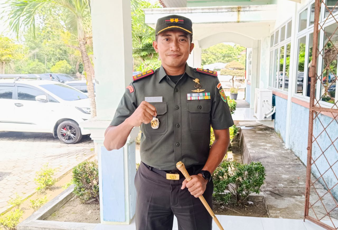 Dandim 0431/Bangka Barat, Letkol CZI Fadil. Foto: Rizki Ramadhani.