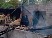 Rumah Warga di Bangka Barat Hangus Terbakar