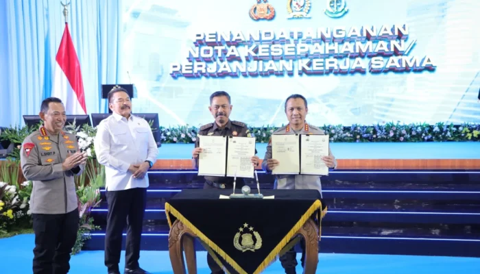 Kejagung-Polri Tekan MoU Jelang Penerapan KUHP dan KUHAP Baru