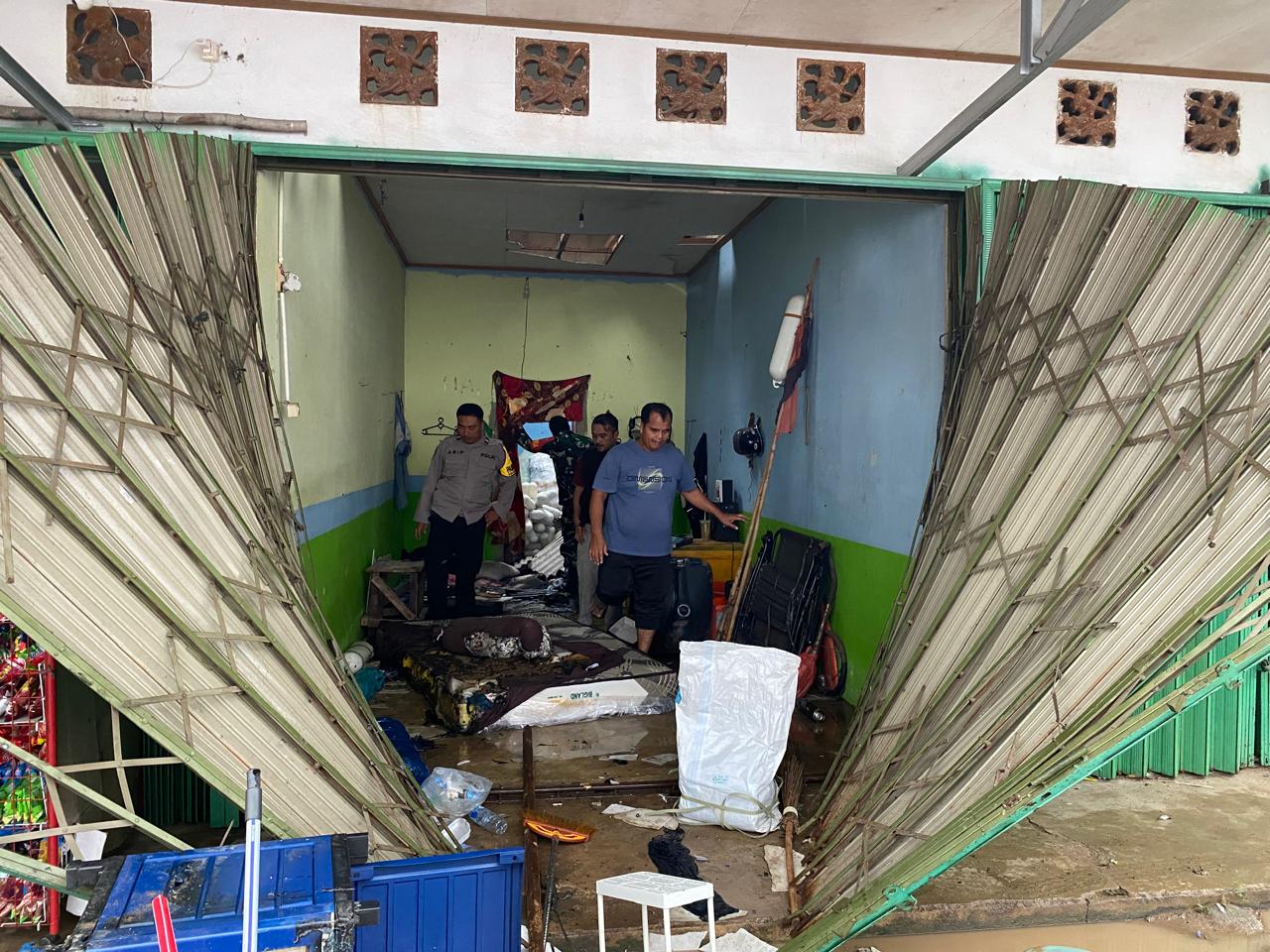 Kondisi ruko warga. Foto: Humas