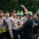 Simulasi demontrasi Polda Bangka Belitung. Foto: Humas