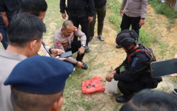 Pemusnahan bom granat. Foto: Humas