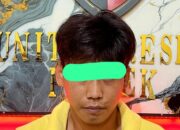 Salah seorang tersangka pencurian dibekuk. Foto: Humas