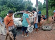 Kronologi Mobil Avanza Kebakaran di Parittiga Bangka Barat