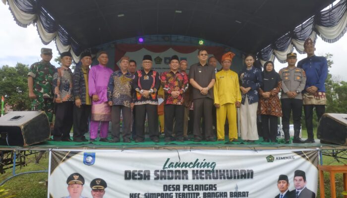 Kemenag Nobatkan Pelangas Jadi Desa Teladan Kerukunan Umat Beragama