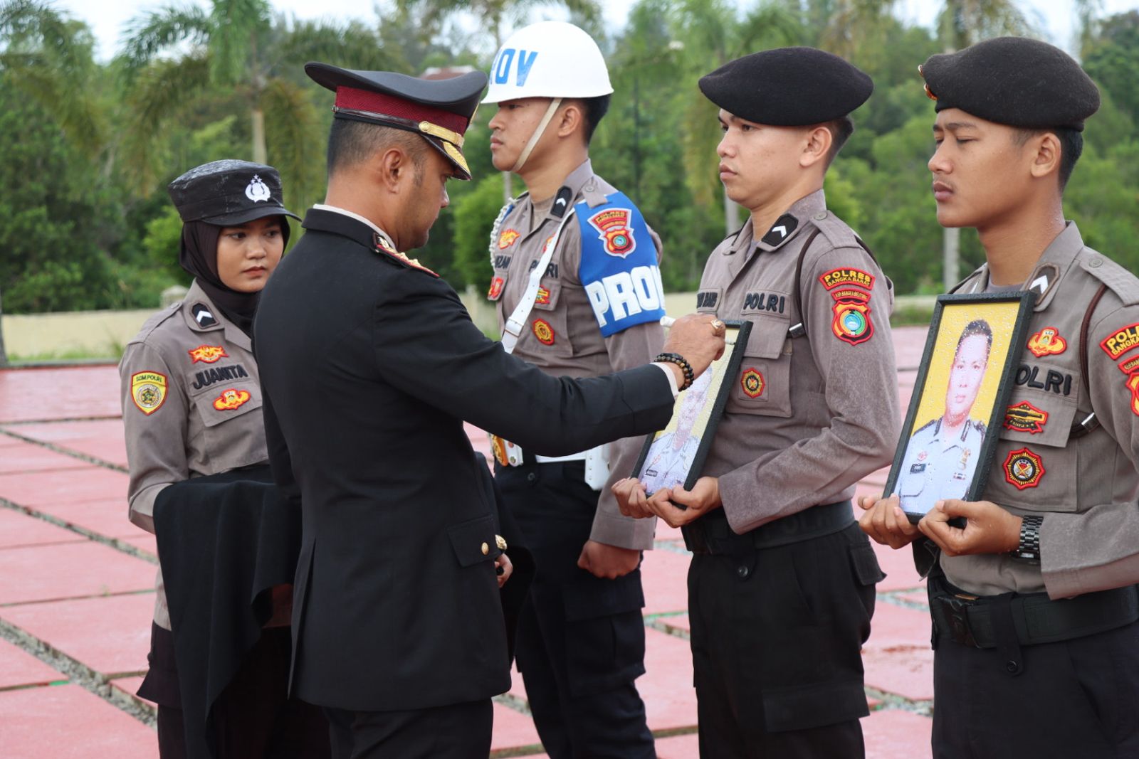 3 Personel dipecat. Foto: Humas.