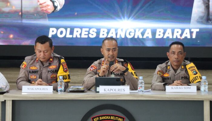 Jumlah Perkara di Bangka Barat Meningkat, Polisi Fokus Penguatan Penindakan