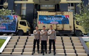 Bantuan kemanusiaan Polda Babel. Foto: Humas