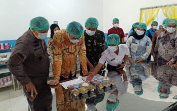 Peninjauan MBG Simpang Teritip. Foto: Rizki Ramadhani.