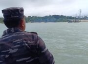 Pos AL Mentok Tarik 5 PIP dari Pantai Asmara, Jaga Keamanan Jalur Listrik Bawah Laut PLN