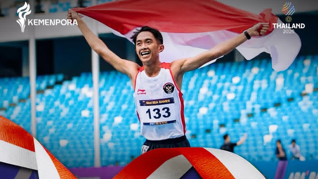Robi Sianturi atlet marathon Indonesia. Foto: Kemenpora