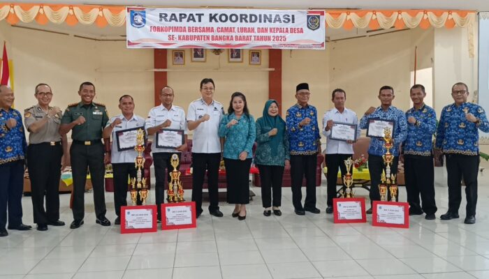 Semulut Parittiga Jadi Desa Terbersih di Bangka Barat