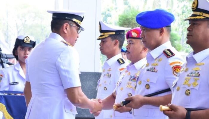 Kolonel Mar Yulindo Jadi Danlanal Bangka Belitung yang Baru