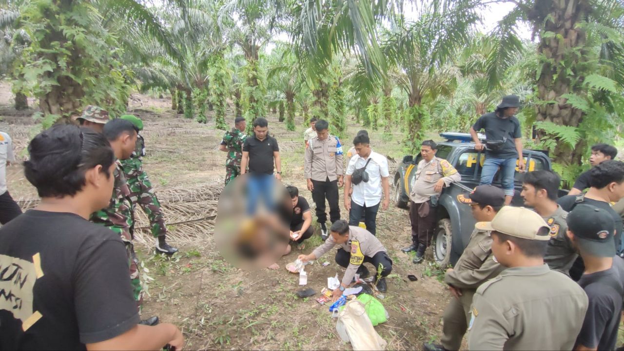 Penambang diamankan tim gabungan. Foto: Istimewa.