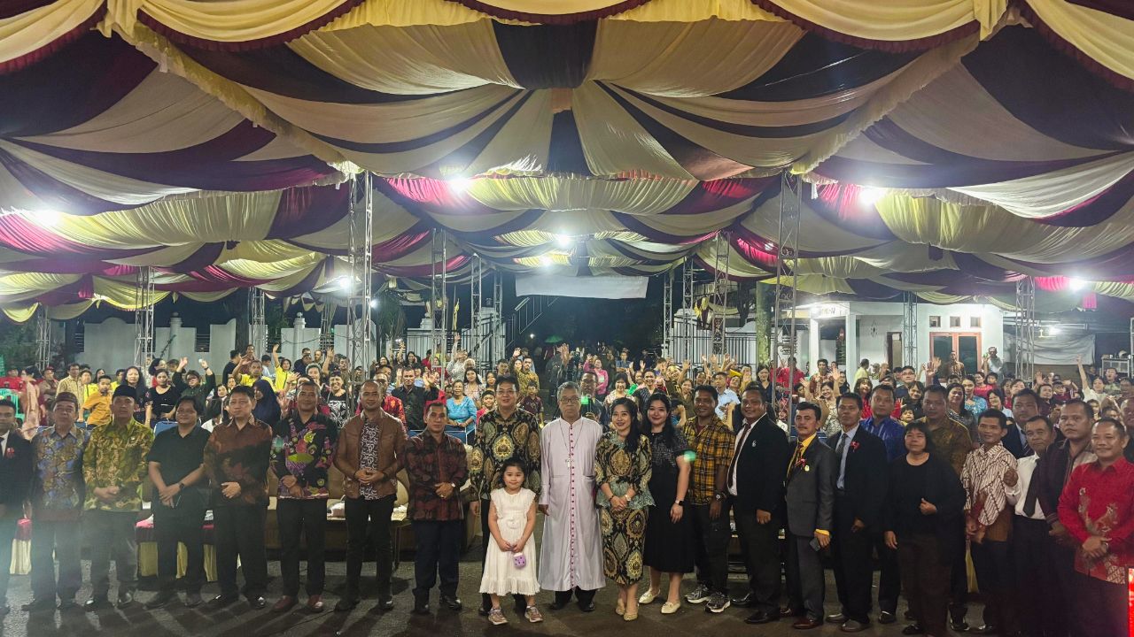 Perayaan Natal di Rumdin Bangka Barat. Foto: Istimewa.