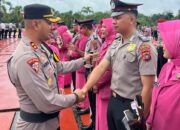 Brigpol Hanas Yudha Sandi salah satu personel yang naik pangkat. Foto: Rizki R