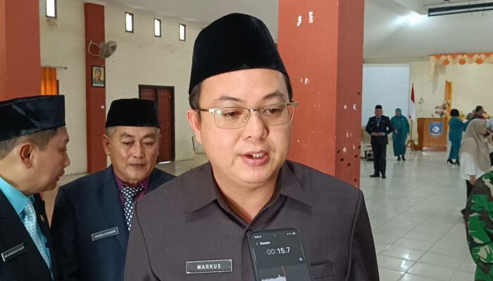 Pelantikan Pejabat Eselon III dan IV, Markus: Tunggu Rekomendasi BKN
