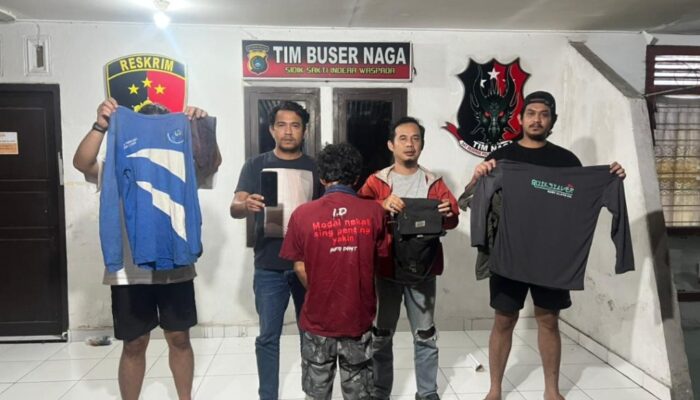 Upaya Pelarian Gagal, Pencuri Ponsel Ditangkap di Pelabuhan Tanjung Kalian
