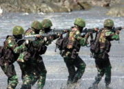 Anggota TNI AD sedang melakukan latihan. Foto: Istimewa.