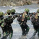 Anggota TNI AD sedang melakukan latihan. Foto: Istimewa.